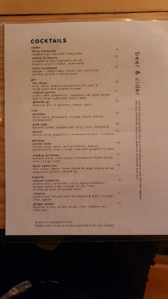 The Brown Owl Menu image 1